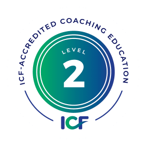 Badge officiel ICF Accredited Coaching Education, Level 2